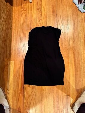 SHEIN Black Ribbed Top